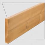 ترمووود – پروفیل چوب ترمو ساده مدل SHP-Size16 با تکنولوژی فنلاند