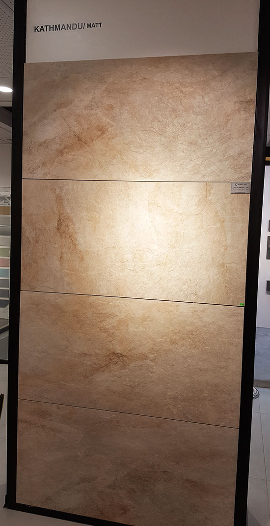 کاشی دیوار مرجان مدل کاتماندو بژ 60*120 پرسلان